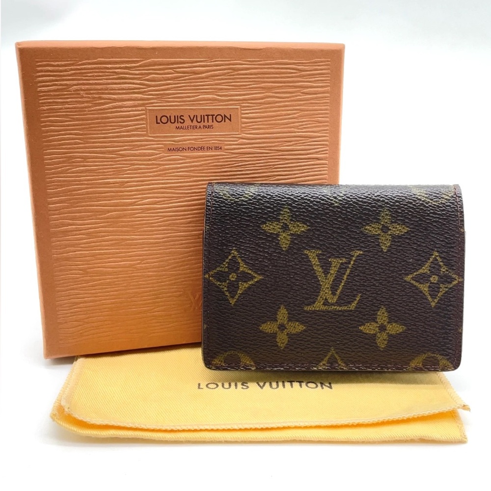 Louis Vuitton Monogram Envelope Business Card Holder